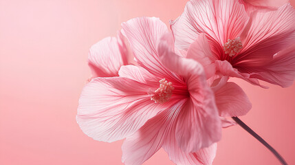 Poster - pink background