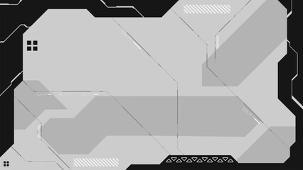 Wall Mural - futuristic banner background cyberpunk style