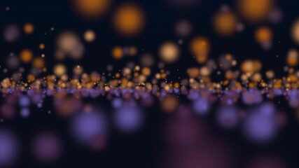 Wall Mural - light particles burst and travel dynamically through the vastness of deep space.