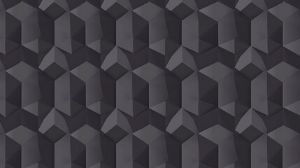 Poster - striking geometric pattern in dark gray shades creating an abstract background design texture