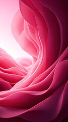 Poster - Abstract composition in shades of pink, showcasing modern design and vibrant colors