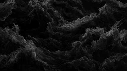 Poster - Noisy texture is achieved through the combination of dark grainy gradient and glowing noise texture effect in this abstract poster header cover backdrop design