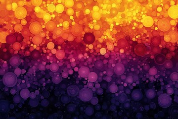Poster - these shapes overlap to form a harmonious abstract composition
