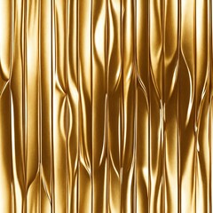 Retro golden shiny wall texture creates a luxurious backdrop ideal for various design projects and elegant settings - Seamless tile