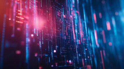A vibrant digital advertisement for an AI-powered investment assistant. digital