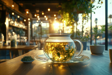 Wall Mural - Jasmine Tea