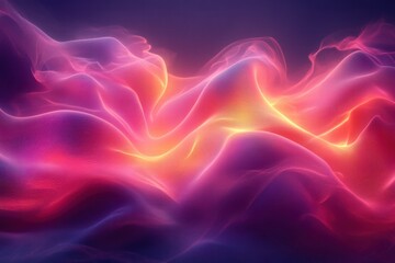 Poster - Captivating swirls of color blend seamlessly to create a mesmerizing abstract design