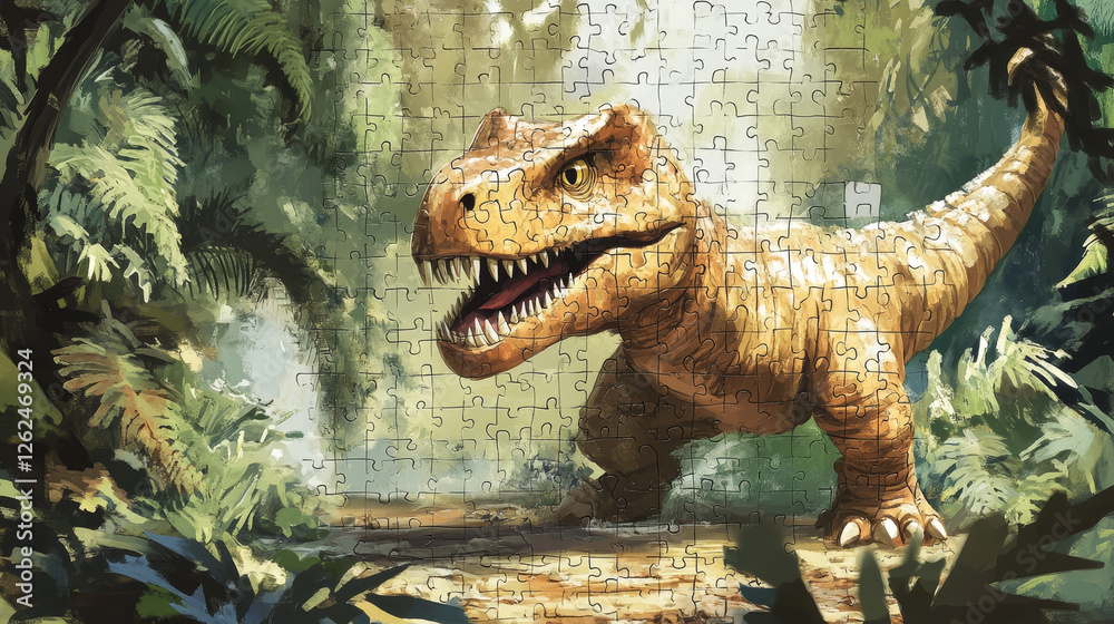 Crossword quiz game grid, prehistoric dinosaurs and reptiles. Vector ...