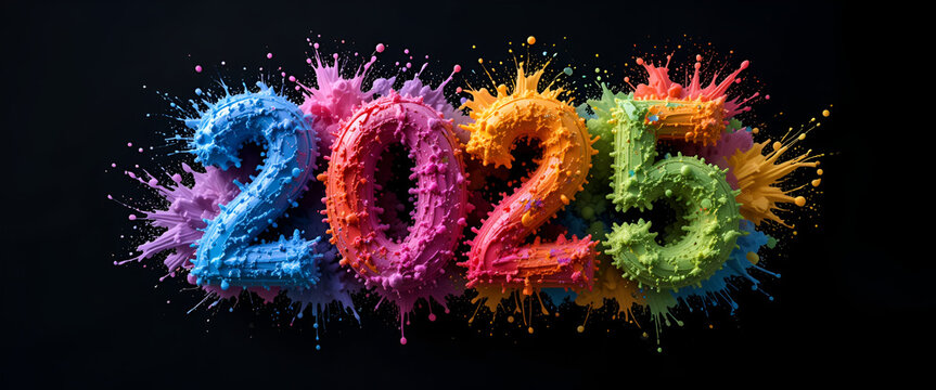 Happy Holi 2025 Celebration Banner with Colorful 3D Paint Clouds and Splashes. holi card, happy holi, happy holi banner, happy holi tex, banner design of holi, colorful festive, holi festival, indian 