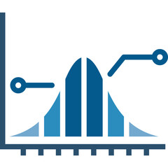 Wall Mural - Standard Deviation icon