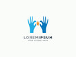 © Creative Studio - Love and care logo design vector template