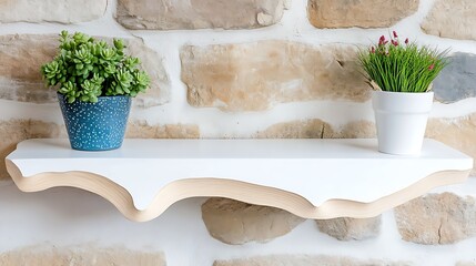 Wall Mural - Modern decorative shelf