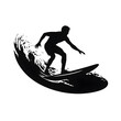© Yelena - surfing silhouette