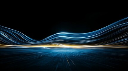Aufkleber - Abstract artwork representing rapid travel akin to the speed of light