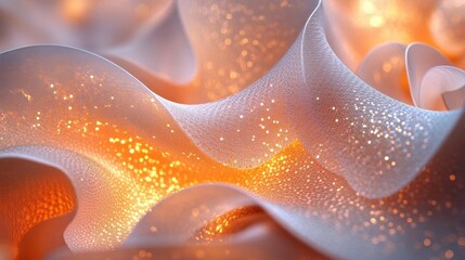 Canvas Print - Patterns, close-up of repeating abstract designs in soft lighting