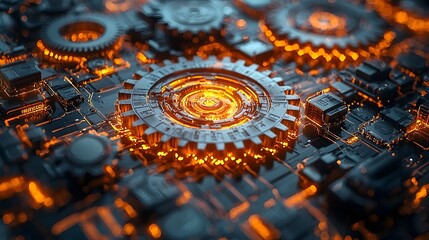 Poster - Radiant Sphere of Global Business Connectivity and Innovation
