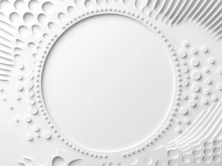 Poster - On a transparent background, a white gradient background shines with white light effects and isolated, bright, transparent glowing lights