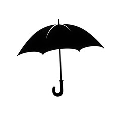 Wall Mural - umbrella silhouette