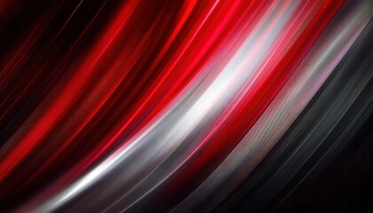 Poster - dynamic red and black light streaks background for modern digital designs, motion effects, and abstract visuals

