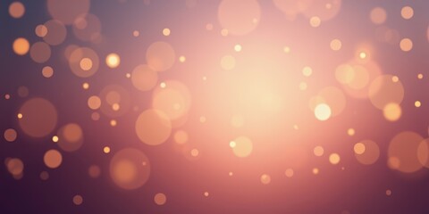 Poster - Soft Light Bokeh Background for Abstract and Creative Designs