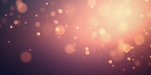 Poster - Soft Abstract Light Background with Beautiful Bokeh Effects