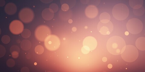 Poster - Soft Warm Bokeh Light Abstract Background for Creative Projects