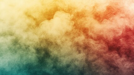 Poster - Smooth, rainbow-like gradient with vivid colors blending effortlessly, perfect for modern presentations.