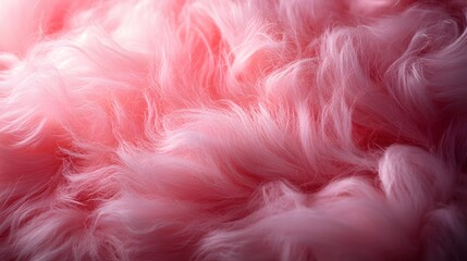 Poster - Close-up shot of a pink fluffy texture. Soft, dreamy, and abstract. Macro Texture Backgrounds Fluffy Surface Texture. Pink Fluffy Texture: A Soft and Dreamy Abstract
