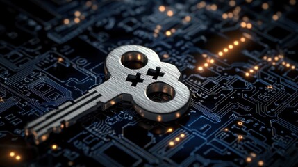 Poster - Key to Password Management, Internet Security, and Online Account Protection