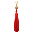 © PalaG - Elegant Red Tassel Ornament with Gold Accents for Decoration