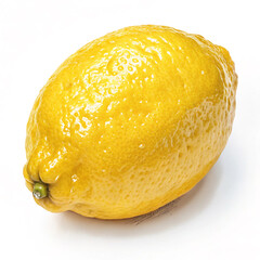 Sticker - lemon isolated on white