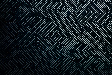 Abstract close-up of a glowing blue digital circuit board, showcasing intricate connections and technological design on a black background.

