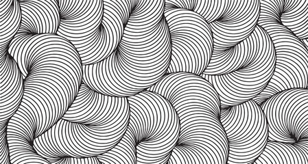 Aufkleber - Monochrome texture composed of irregular graphic elements. Distressed uneven grunge background. Abstract vector illustration. Overlay for interesting effect and depth. Isolated on white background.