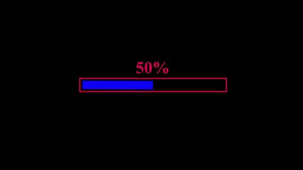 Filled yellow progress bar with 100% complete suitable for web and app development projects, software downloads, online courses completion tracking