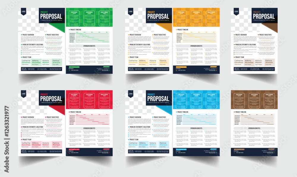 Image vectorielle Stock Technical Data Sheet layout template. Product ...