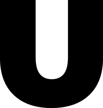 Alphabet Vetor Letter U