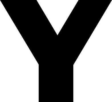 Alphabet Vetor Letter Y