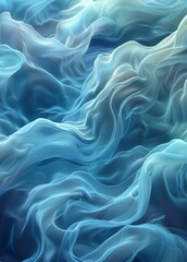 Poster - Seamless wave pattern. Vintage design for book or brochure cover, poster, wallpaper