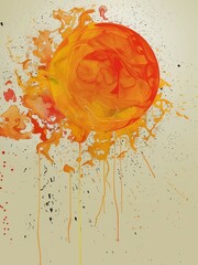 Poster - Abstract retro design. Vintage design for book cover or brochure, poster, wallpaper