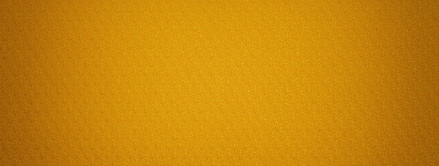 Wall Mural - Dark yellow background from textile material with wicker pattern, macro. Structure orange fabric with vignette.