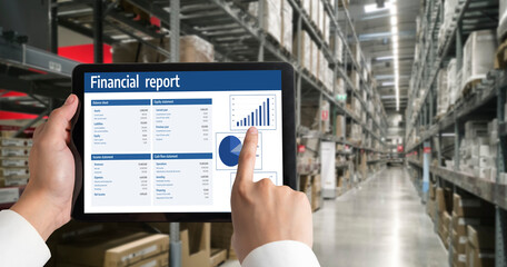 Poster - business data dashboard provide business intelligence analytic for marketing strategy planning snugl