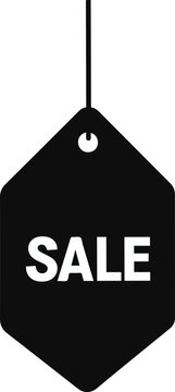 vector illustration of a sale sign.