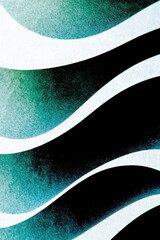 Poster - Exploring the Intricacies of Graphic Design: A Deep Dive into Textured Waves and Modern Aesthetics