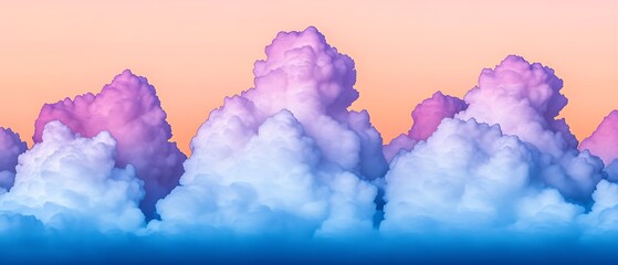 Poster - Colorful Cloudscape Horizon (1)