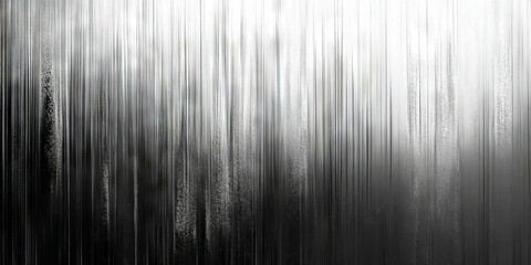 Poster - Bright silver wall texture featuring scratches and dark grunge streaks in an industrial setting