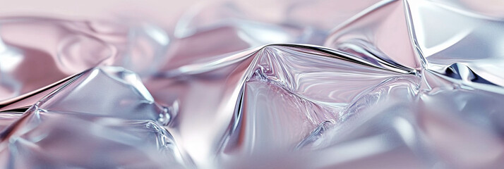 Poster - Clear gel texture with smooth surface reflecting subtle light in a calm setting