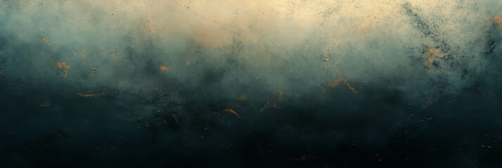 Poster - Dusty film texture creating a vintage atmosphere in a dimly lit setting