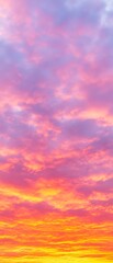 Poster - Vibrant Sunset Sky