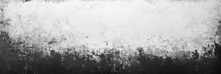 Poster - Mottled grayscale texture with smooth patches and varied opacities across horizontal expanse