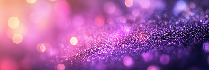 Poster - Soft purple and pink texture with blurred edges creating a dreamy atmosphere
